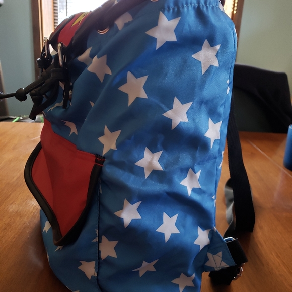 Wonder Woman Drawstring Backpack - Picture 12 of 13